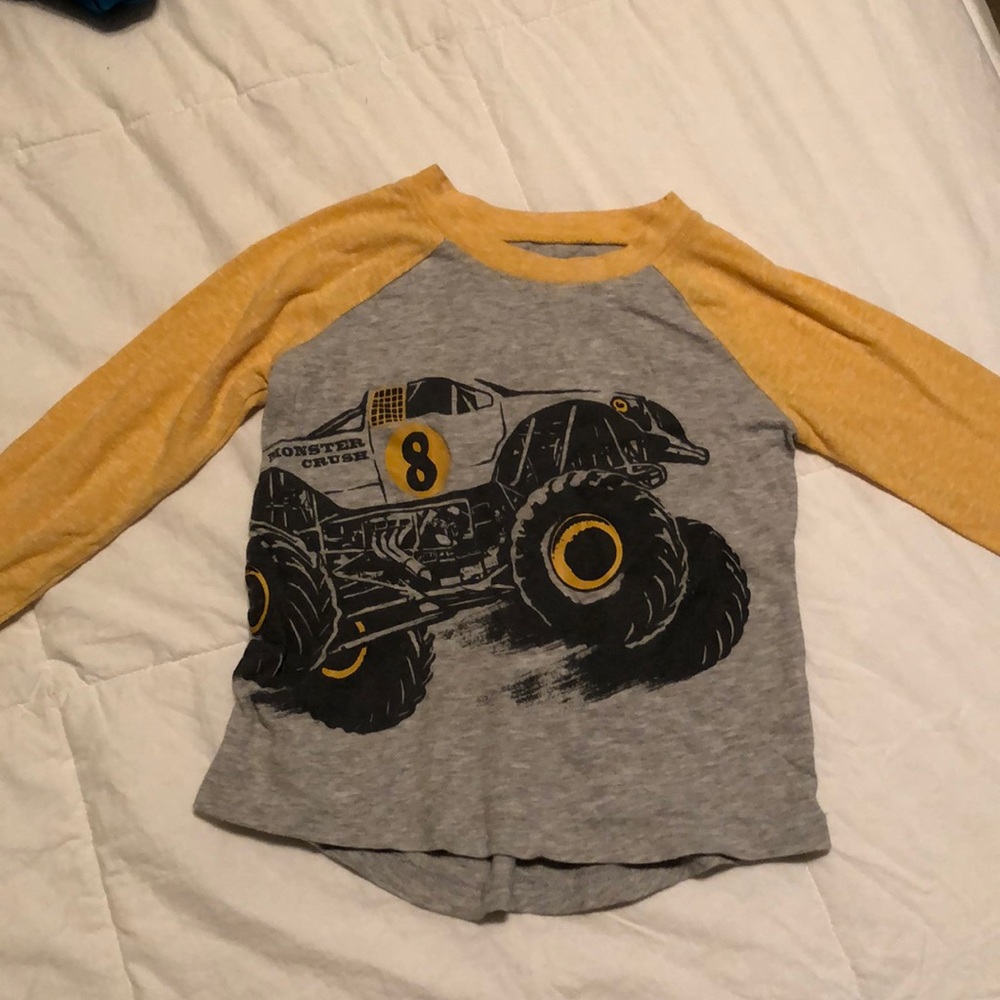 Jumping Beans monster truck shirt